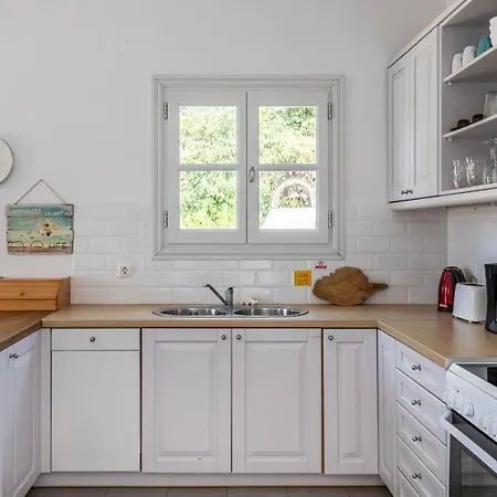 Rodia With Swimming Pool On Island *