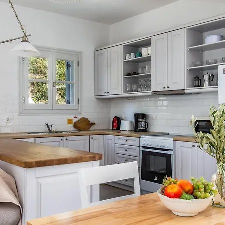 Villa Rodia With Swimming Pool On Island Skopelos Town