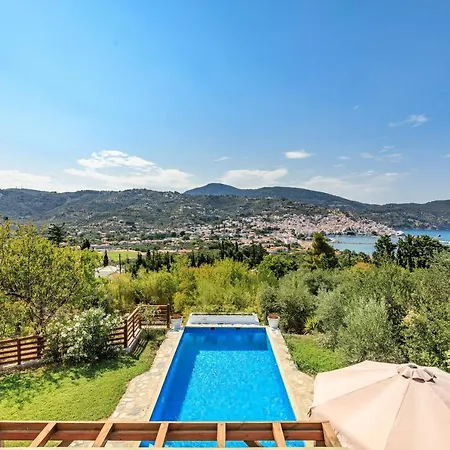 Rodia With Swimming Pool On Island *