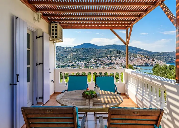 Rodia With Swimming Pool On Island * Σκόπελος