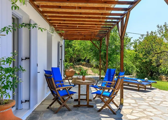 Rodia With Swimming Pool On Island Βίλα Σκόπελος